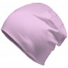 Winter hat - mod.3001:Long, baby pink, Cotton
